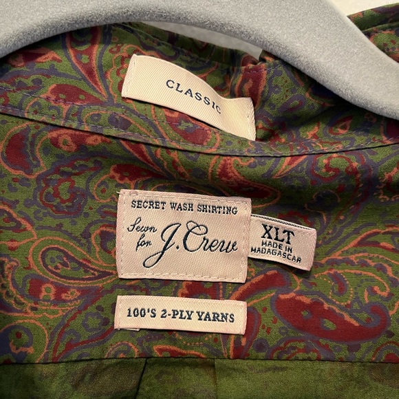 Male dress shirt. J.Crew. XL Tall. - Picture 3 of 4
